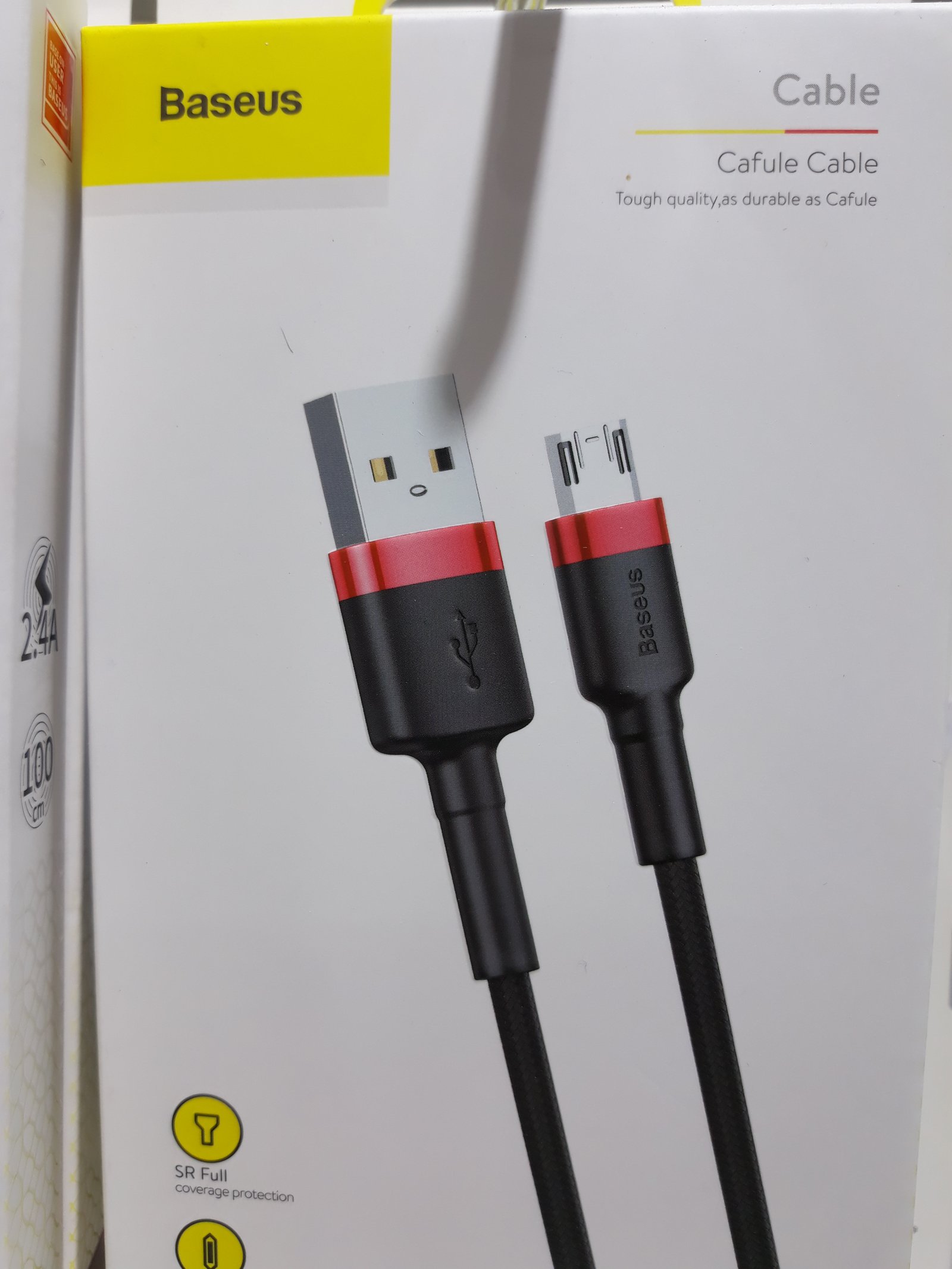 Baseus USB Cafule cable Micro 2M 1.5A